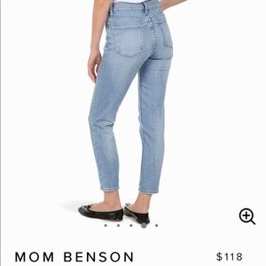 Mott & Bow High Rise Mom Jean
